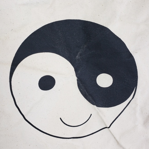 Madewell Canvas Tote Bag Yin Yang - Picture 4 of 4